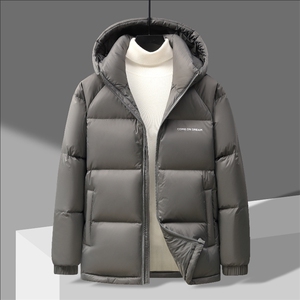 新款男士冬季加厚防寒羽绒服白鸭绒90绒309B-3-808-P220图片
