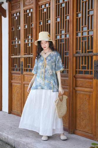 花色小上衣，女装，线象