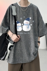 风复古亚麻短袖男棉麻t恤男半袖ZT71439-P35，男装T恤，电商A040