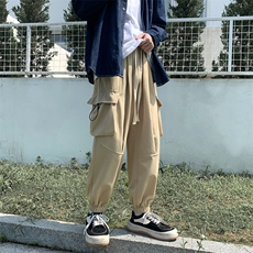 品质美式高街复古直筒宽松工装休闲裤227-2*K309*P55控78，男装休闲裤，星座227-2