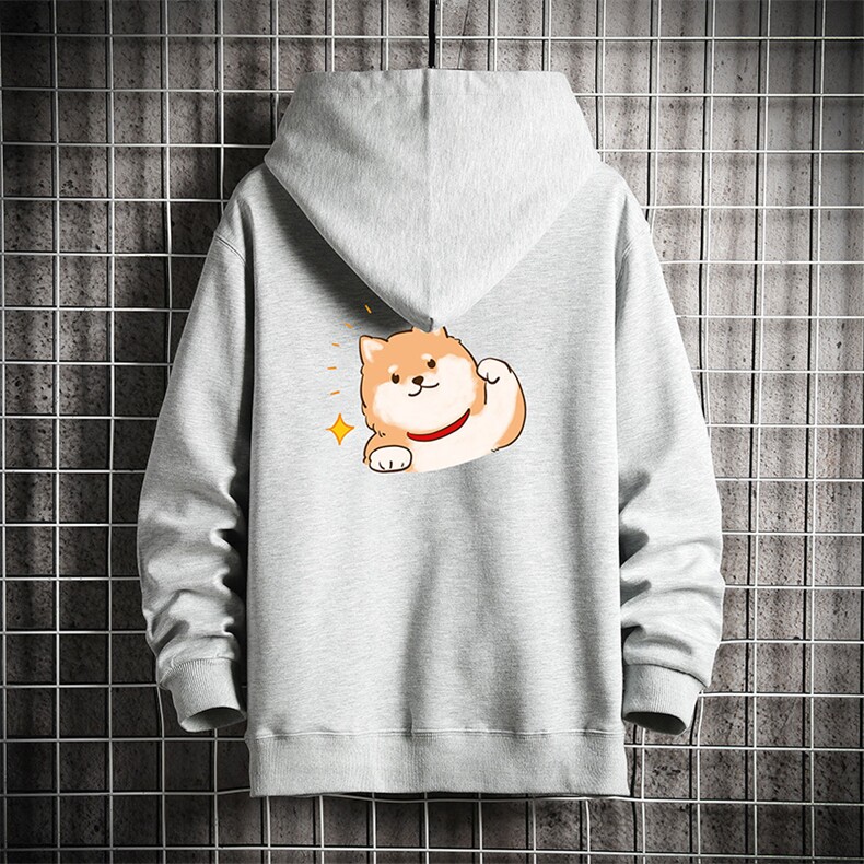KS21146-P38连帽开衫卫衣男运动外套大码班服网格挂拍,男装卫衣,电商A040A
