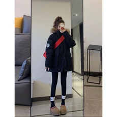 今年流行设计感小众工装羽绒棉服女2025冬新款情侣宽松加厚派克服，男装棉衣，星座1210-1