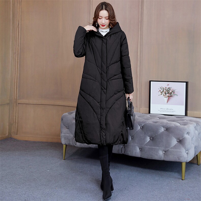 中长款棉衣/棉服保暖长袖气质百搭2025年冬季显瘦2025年冬季,女装棉衣/棉服,香香