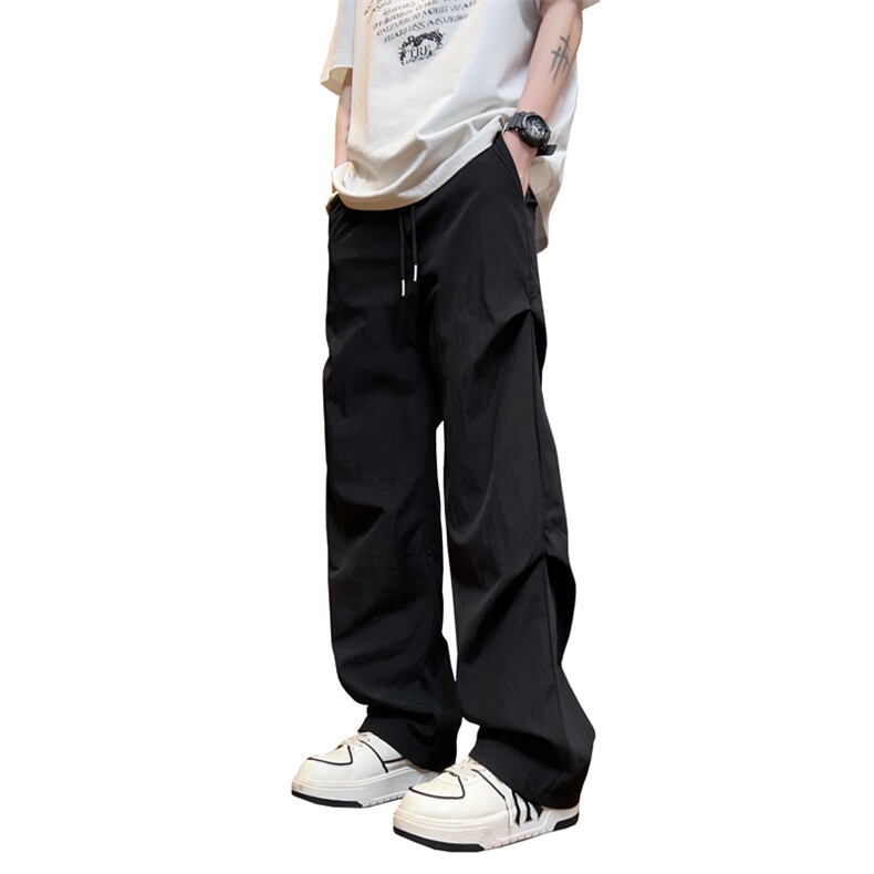 量大优供视频夏季直筒宽松阔腿男女休闲裤CK31特P28控58M-4XL,男装休闲裤,电商B325