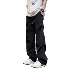 量大优供视频夏季直筒宽松阔腿男女休闲裤CK31特P28控58M-4XL，男装休闲裤，电商B325