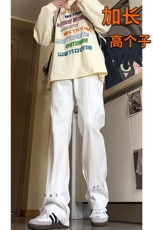 春季加长版裤子男高个子微喇牛仔裤185cm110直筒修身长裤KZ015P60，男装牛仔裤，电商B312