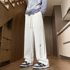 抖音直播得物 2025秋冬港风新品纯色运动裤卫裤K021P45图片