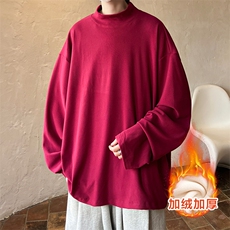 酒红色加绒款