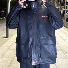 港风字母印花连帽皮衣男秋冬季百搭皮夹克A090-JK76P115限138，男装夹克，电商A089-1
