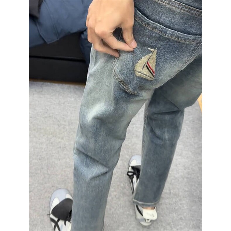 1506-1/KT11511/P467牛仔裤男士潮牌修身弹力帅气百搭休闲裤子,男装牛仔裤,星座1506-1