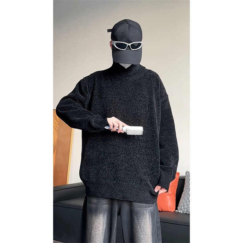 高领毛衣男针织衫内搭打底衫KD649-P45,男装针织衫/毛衣,电商D312-1