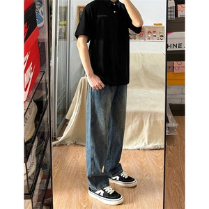大货高品质弹力款美式休闲复古水洗长裤610A-1-YK0010-P53图片