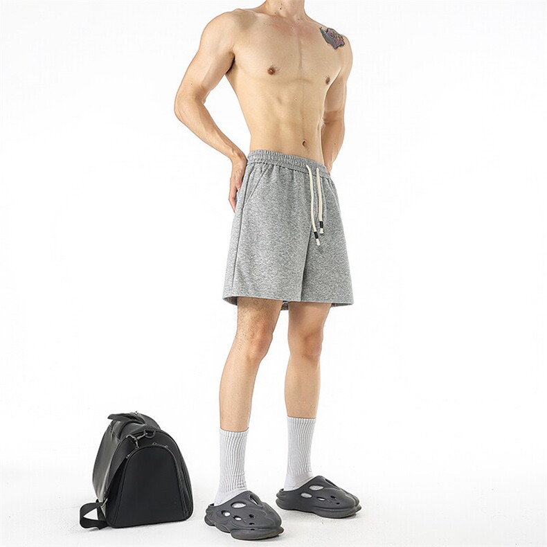 8XL-M四分裤不过膝重磅健身运动篮球三分短裤男夏卫裤DK26006P28，男装休闲裤，电商B312