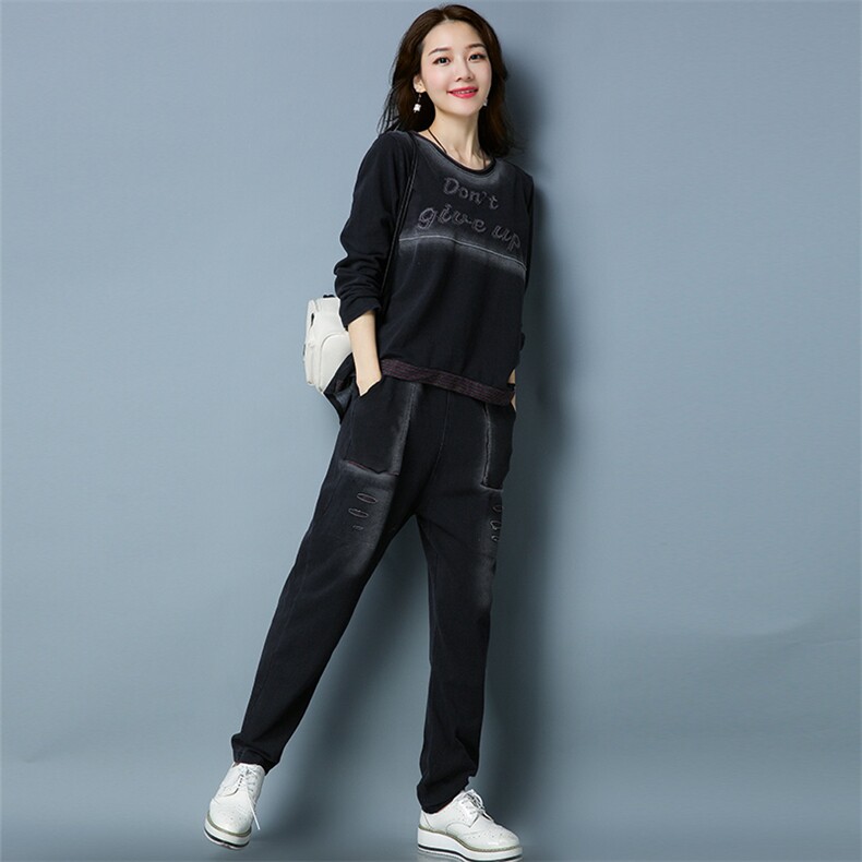 套装/套裙纯色镂空常规2021年秋季两件套长袖套头适中,女装套装/套裙,独衣靓