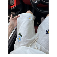 AK2263-P35夏季休闲宽松运动短裤男女同款，男装牛仔裤，星座617A-2