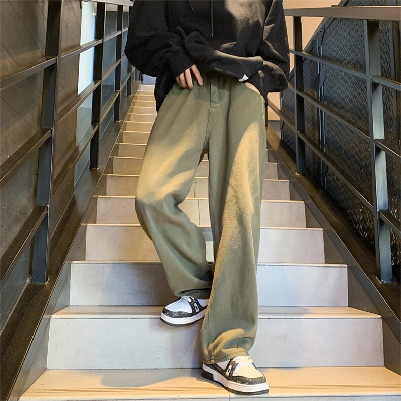 美式复古vibe裤子ins高街潮牌牛仔裤男宽松日系工装裤N0899-P45,男装牛仔裤,星座308B-1