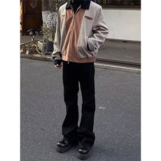 美式高街牛仔裤男女韩版潮流帅气百搭2025秋冬ins长裤RK3057-P39，男装牛仔裤，星座412-1