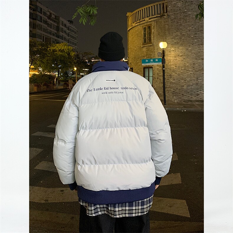 MF01-P128男女款加厚保暖棉衣宽松面包服棉袄上衣外套,男装棉衣,电商B327