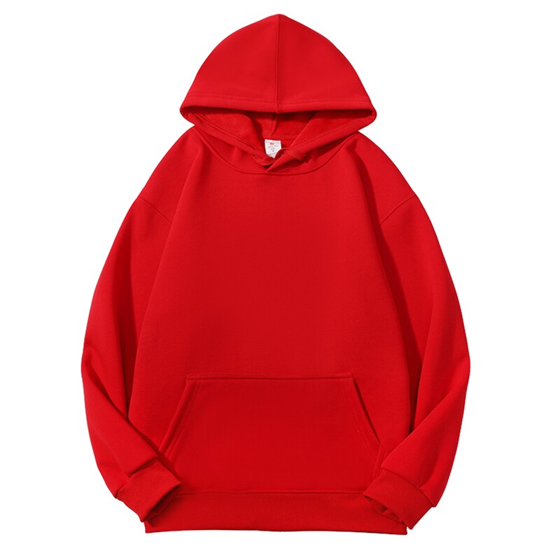 青春流行时尚都市青春活力加绒华棉连帽卫衣男装，男装卫衣，宏恒
