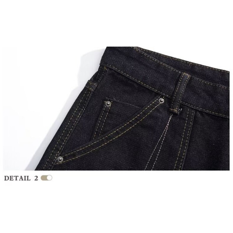 2026新美式复古vibe小众弯刀牛仔裤重工水洗阔腿裤K71336-P48网图,男装牛仔裤,电商B245