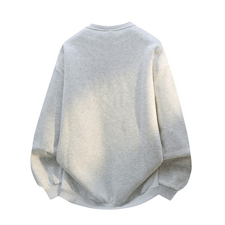HW2515-特P45控78面布54.2棉45.8聚酯3D圆领领情侣卫衣宽松外套男,女装短外套,电商B370