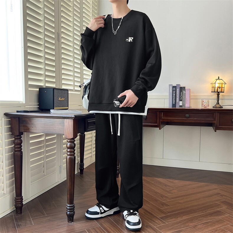 春季新款现货情侣套装男DSA157B-TZ5865-P80图片