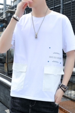 TX206-P32大码大码男士多口袋纯棉T恤上衣男，男装T恤，星座209