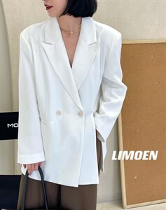 3130#秋冬新款开衩西装,女装西装,mm+ 里墨恩