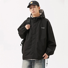 ！815A-MJ79022-70特2025秋季两面穿上衣外套宽松休闲夹克男，男装夹克，星座815A