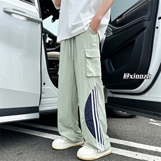 XZ616夏季新款工装伞兵裤薄款透气拼接休闲长裤TY1022特P35控68，男装工装外套，星座512A（原616）