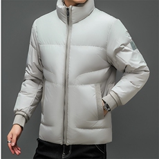 2022男短款中青年白鸭绒时尚加厚保暖休闲羽绒服外套XY8227-P275，男装羽绒服，星座1105-3