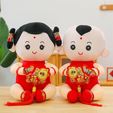 鑫慕玩具  印花年画抱鱼