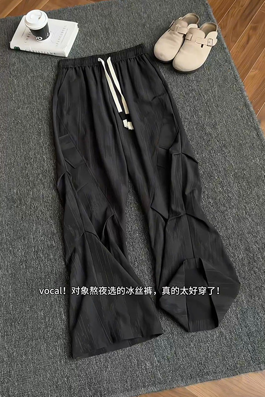 2026春季新款内景四面弹印花冰丝裤M-5XLHK26052-特P30,男装休闲裤,电商A022