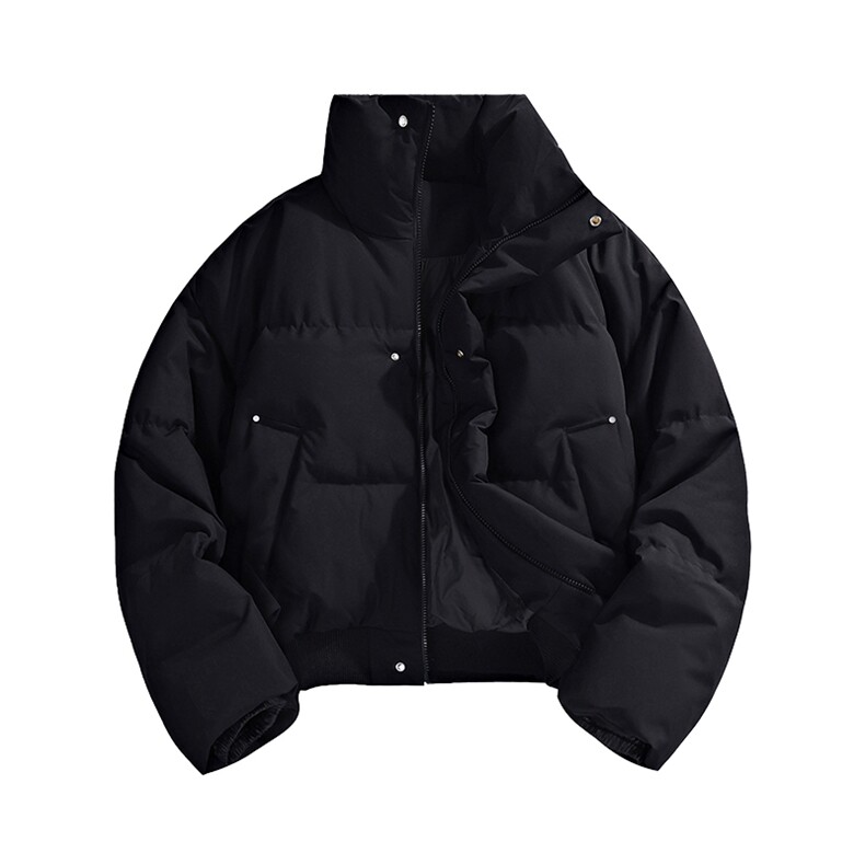 支持二开冬装加棉加厚立领棉服男女棉衣外套光板面包服M816-P70,男装棉衣,电商A441
