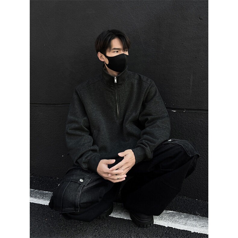 立领拉链卫衣男CP106-特p50,男装卫衣,电商B371