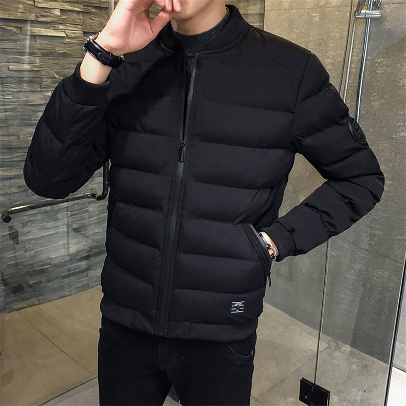 2020冬装新款羽绒棉立领保暖棉服男士潮流棉衣外套A438-1733,男装棉衣,电商A438