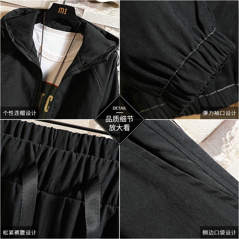 2021新款工装套装男潮流宽松夹克外套DS585T,男装夹克,电商A102