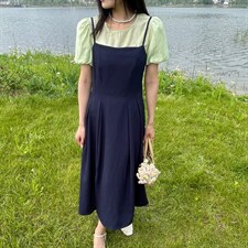 现货 夏季新款 两件套连衣裙,女装连衣裙,YI MAN