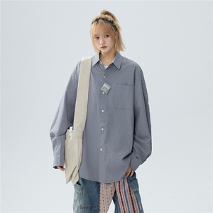 2026新款现货泡泡绵衬衫时尚户外百搭通勤休闲衬衣TP30C233图片