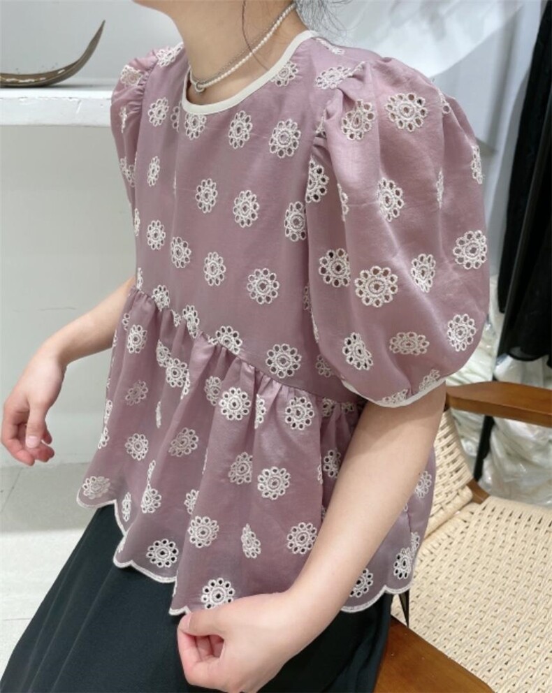 现货刺绣小衫，其它，素名