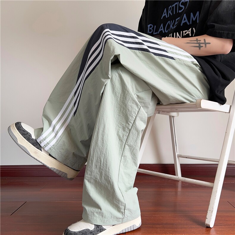 INS夏季新款薄款速干宽松透气休闲裤伞兵裤B315-K24160-特p30控58,男装休闲裤,电商B315