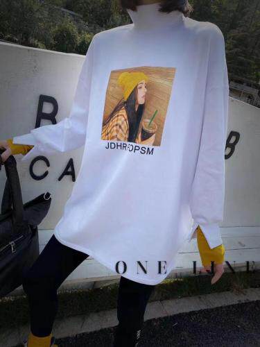 双面羊绒面料活性数码喷印设计，女装，程稀