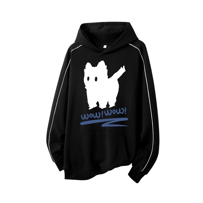 得物供货、复合重磅420克现货连帽卫衣宽松HD019-1-WYT25260-P45,男装卫衣,电商019-1