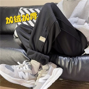 1506-1/KCL-B4621/P45百搭休闲裤男直筒休闲裤潮男束脚裤子百搭图片