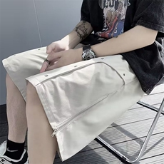 美式工装短裤男生夏季宽松运动五分裤潮牌高街痞帅休闲中裤子，男装休闲裤，四季星座218-1