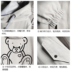 JK41174-P85加棉款-P115纯棉连帽夹克男士大码工装夹克男网格，男装夹克，电商A040A
