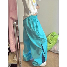 【有货】CK902CC-特P38多巴胺美式侧边拼接速干运动裤子男女，男装休闲裤，星座1007（原301D）