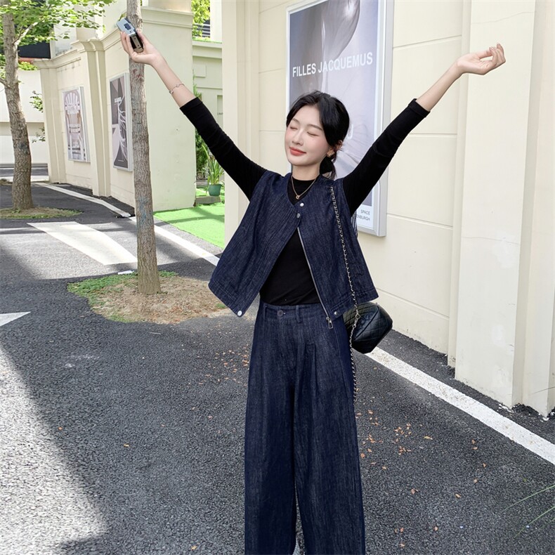 2025秋冬款牛仔套装2602-P175-K248,女装套装/套裙,2D013