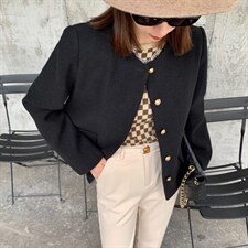 小香风短外套，女装短外套，雪莉·金