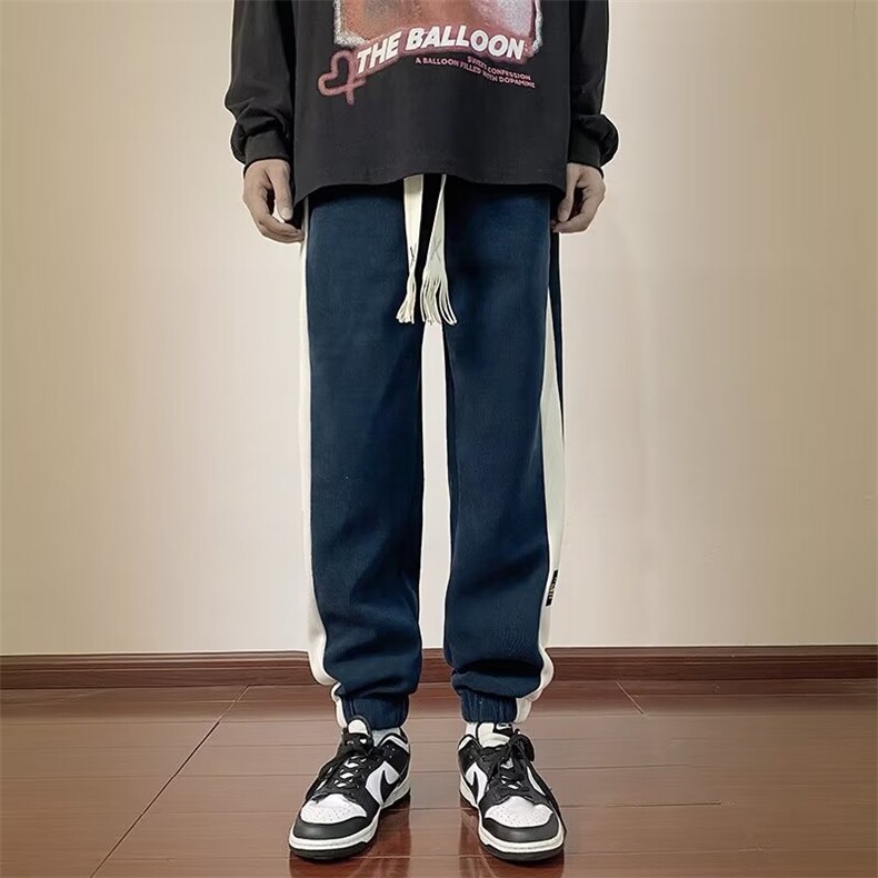 男秋季新款港风灯芯绒休闲裤G32SP41,男装休闲裤,星座1116-2